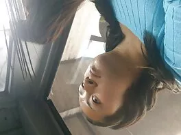 ხანდაზმული hottie ლამაზი ძუძუები იღებს cock to cum
